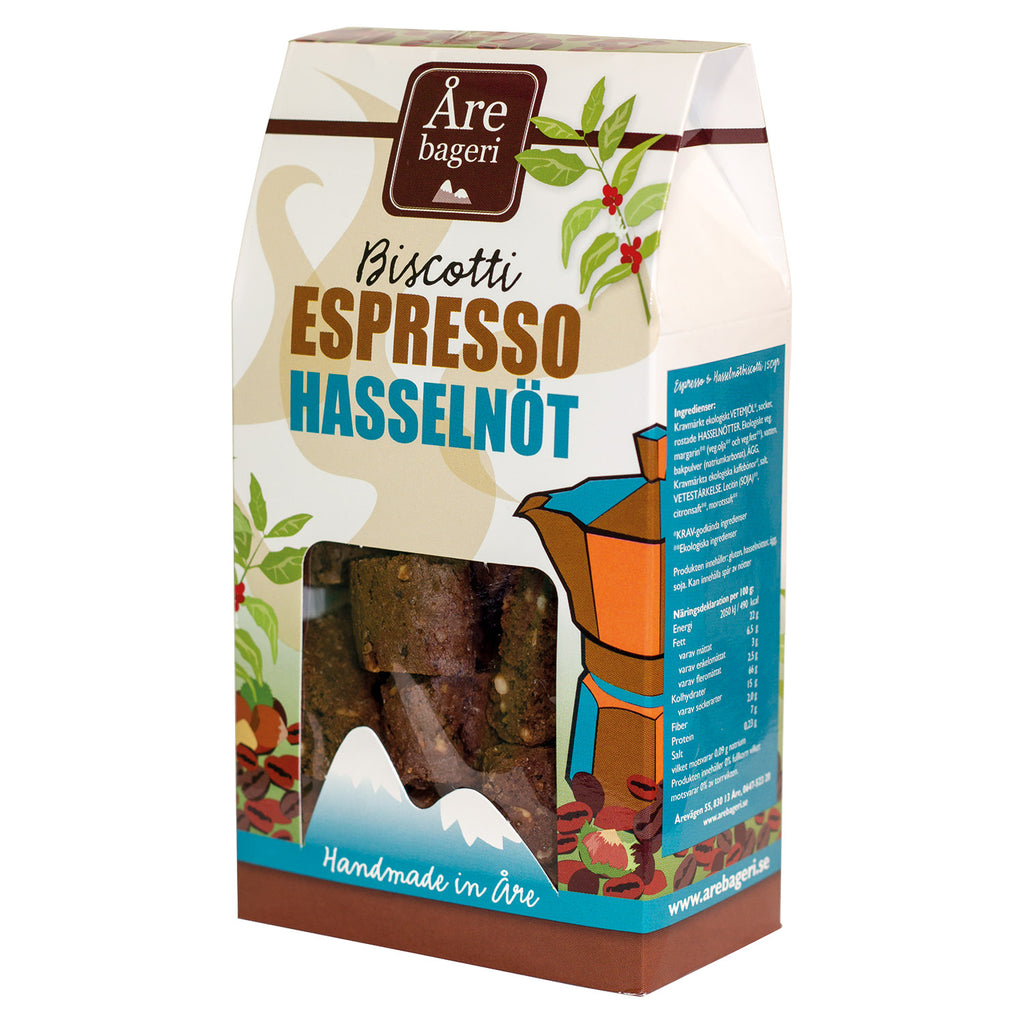 Biscotti Espresso & Hasselnöt